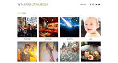 Desktop Screenshot of marinazakharova.com